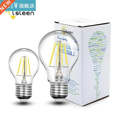 Design LED Filment E27 Bulb 4W 8W 12W W16 220V Edison Glss