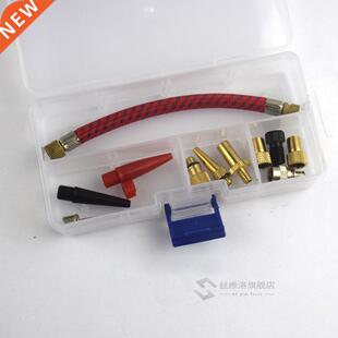11Pcs Bike Air Pump Hose Tip Tire Inflater Adapter Bicycle
