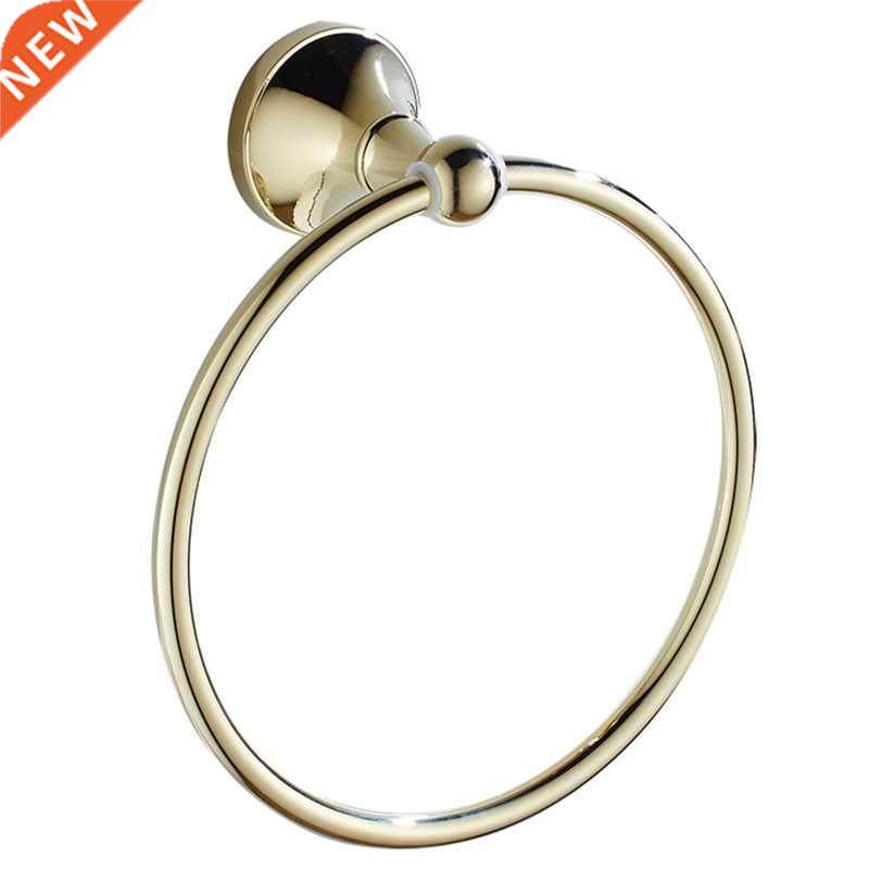 Gold Brass Bathroom Towel Ring Bathroom Hardware Pendant Rou