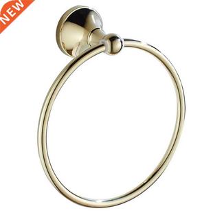 Gold Brass Bathroom Towel Ring Bathroom Hardware Pendant Rou
