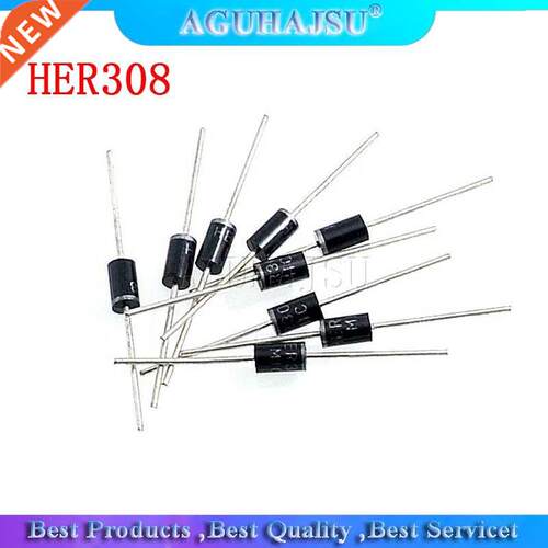 20PCS HER308 3A 1000V Fast Recovery Dioden