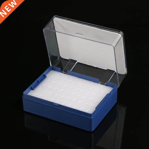 Plastic Storage Box With Foam Milling Cutter Organizer For 5