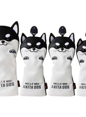 Golf Headver Cute Akita Golf Club Head ver for Driver Fairwa