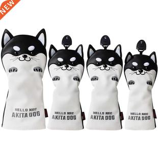 Golf Headver Cute Akita Golf Club Head ver for Driver Fairwa