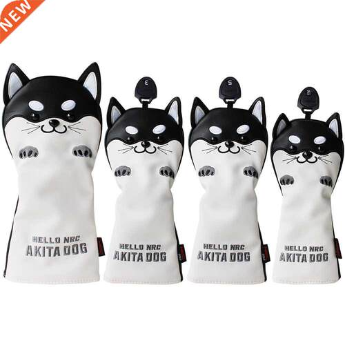 Golf Headver Cute Akita Golf Club Head ver for Driver Fairwa
