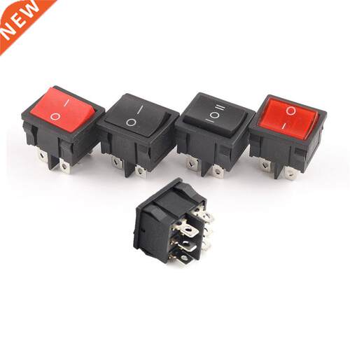 5PCS 24*21mm 4/6 Pin 2/3 Position 6A/10A 250V/125V ON-OFF/ON