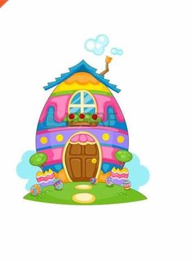 Easter Egg House new design christmas 2020 metal cutting di