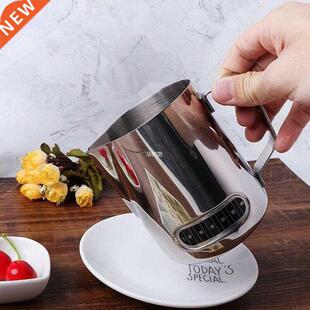 600ml Stainless Steel Milk Jug Frothing Coffee Latte Pitcher