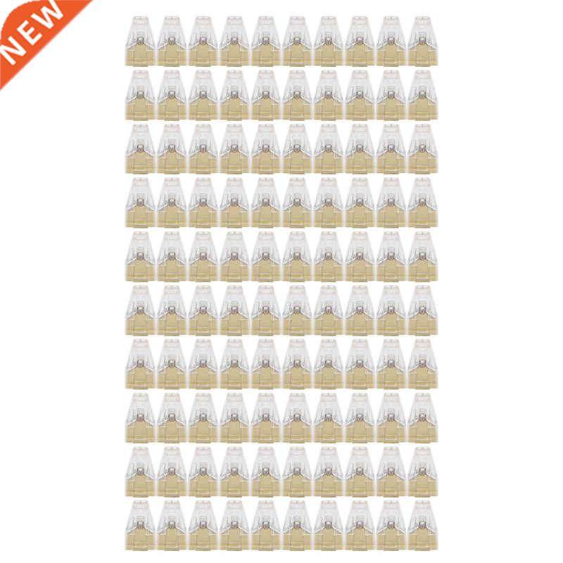 100pcs PCT Quick Connect Terminal Hard Flexible Wire Univers