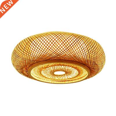 Bamboo Ceiling Lights for Living Room Chinese Style Hanging