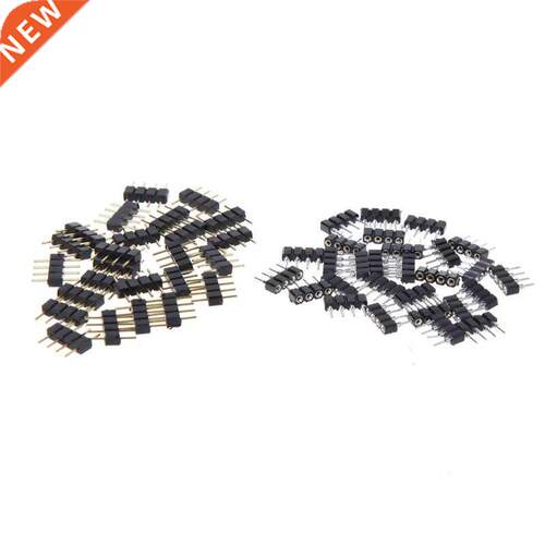 50 Pcs 4PIN Needle RGB LED Strip Connector Qualitied ale an