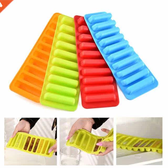 Creative Silicone Ice Cube Tray Mold Finger 10 Grid Chocolat