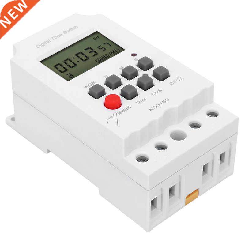 1 pc Digital Time Switch LCD Micro-Computer Timer Second Con