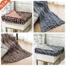 Classic Leopard Print Blanket Double layer Winter Blanket Sh