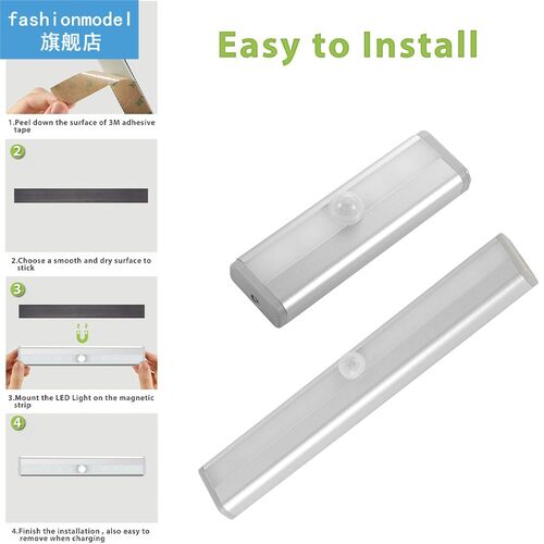 Human Body Induction Wireless LED Night Lights Bedroom Decor