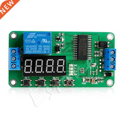 DC 5V Self-lock Relay PLC Cycle Tmer Module Delay Tme Swt
