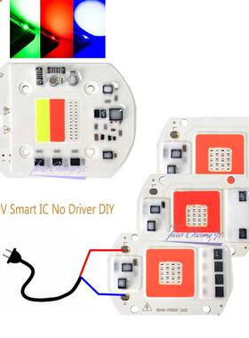 LED COB Chip 20W 30W 50W 220VAC Smart IC No Driver DIY For L