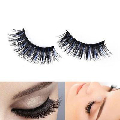 5Pairs Women Makeup Tool Soft Cross False Eyelashes Extensio