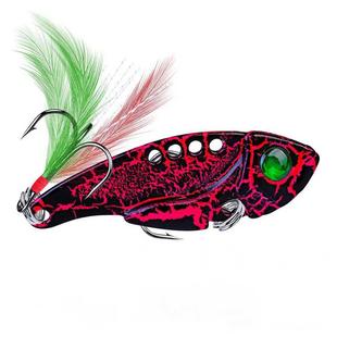 Fishing Lures Spoon For Pike 50mm 10.5g 8 Color With reble H