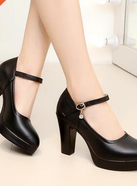 High Heels Platform Pumps Mujer 2021 Spring New Fashion Buck