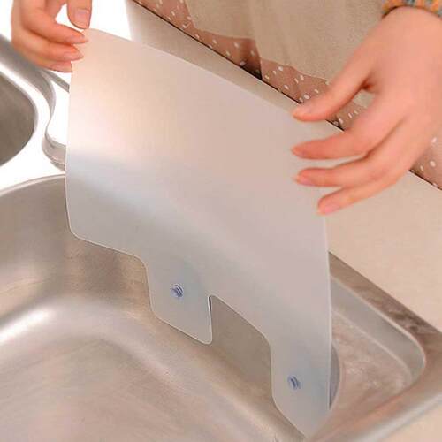 Sink Water Splash Guard Anti-Splash Dish Washing Sink Board