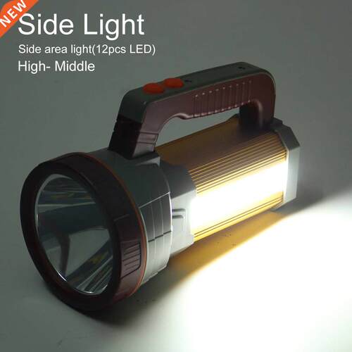 3000LM 200W Super Bright Spotlights Powerful LED Flashlight