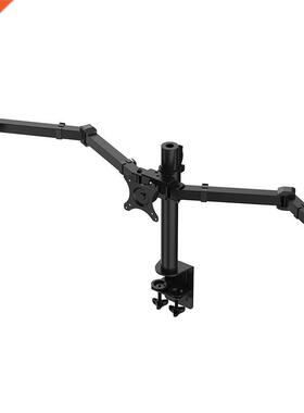 Desktop Triple LCD Monitor Stand Arm Adjustable Display Stan