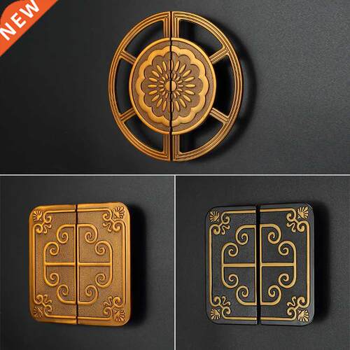 1pc New Chinese style wardrobe door handles Antique copper c
