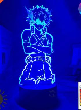Led Night Light My Hero Academia Katsuki Bakugo Figure for K