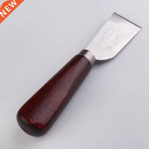Leather Cutting Knife Craft Tool with Wooden Handle