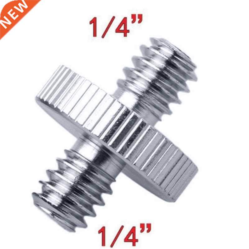 Double-headed 1/ 4" Male Screw Thread Convert Adapt