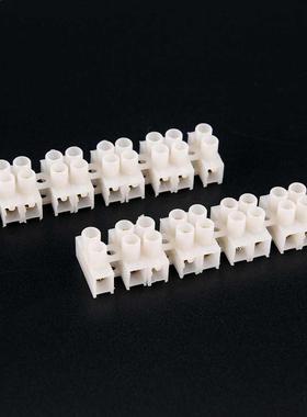 10A 2 Way 60G Screw Terminal Barrier Connector 10pcs Electri