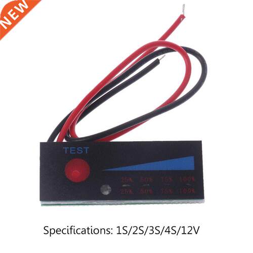 3.7v 2s 3s 4s 18650 Li-ion Lithium Lipo 12v Lead Acid Batter