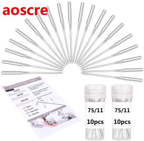 20 Count (Size 11)Universal Machine Needles Regular Point Ma