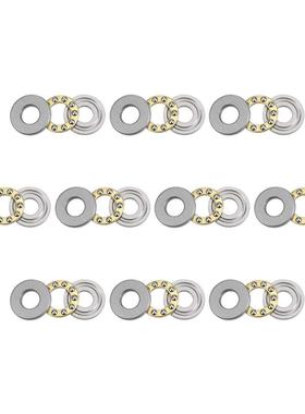 10 Pcs F8-19M Miniature Thrust Ball Bearings 8mm x 19mm x 7m