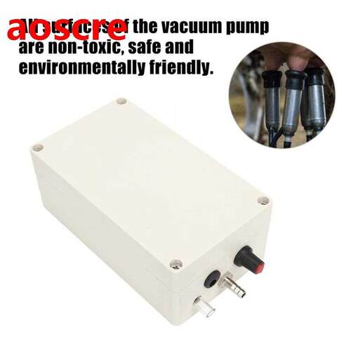12V 24W Electric Cow Goat Sheep Milking Machine Vacuum Pump
