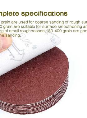 10PCS Sanding Disc 40-800 Grit 7 inch 180mm Sandpaper For Dr