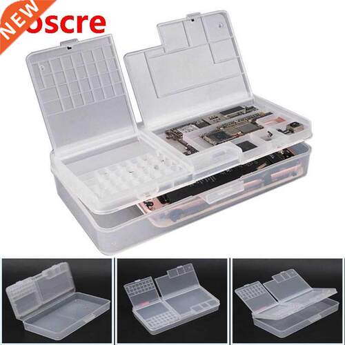 10Pcs/Lot Storage Box For IC Chips Phone LCD Screen Mbo