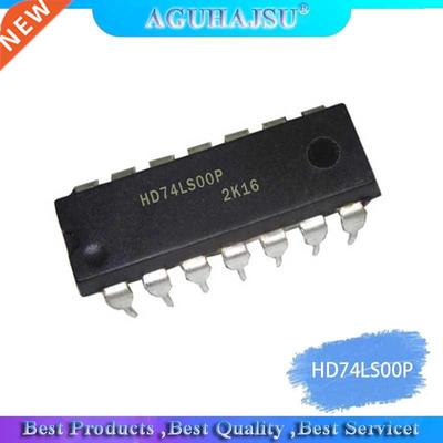 10PCS SN74LS00N HD74LS00P 74LS00 DIP14 2 inputs four NAND g