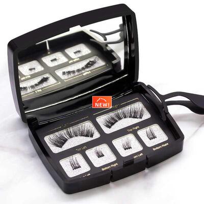Magnet False Eyelashes Four Small Clusters of IronAcrylic