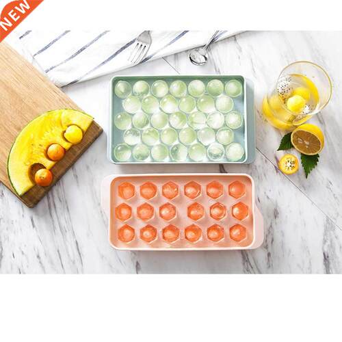 Grid Silicone Ice Cube Tray Ice Cube Mold Ice Maker Box With