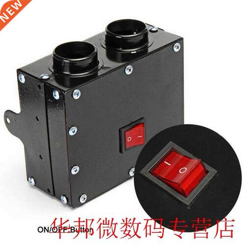 12V Car Fan Heater Warm Wndow Demster 2 Hole Car Heat Fan