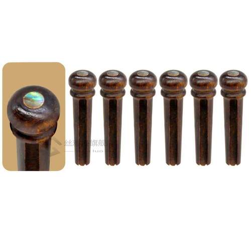 Abalone Shell Guitar Bridge Pins for Acoustic Guitar Parts A