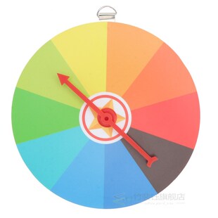 1 Set of Turntable Editable Prize Spinning Prize Wheel Kids