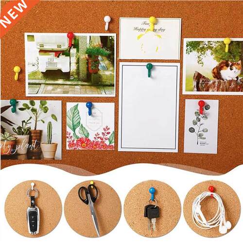 50 Pcs Creative Hook-shaped Push Pin Paper Photo Memo Docume