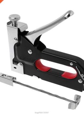 3 Way Manual Heavy Duty Stapler Staple Nailer Tacker With St