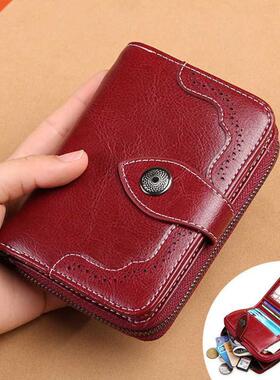 Women's Wallet New Genuine Leather Small Ldies Purses Sh
