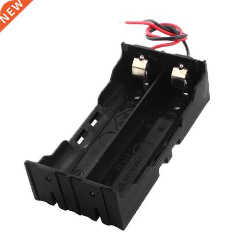 2 x 3.7 V 18650 Holder Case Black