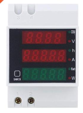AC 200-450V power meter DIN rail type digital display ammete