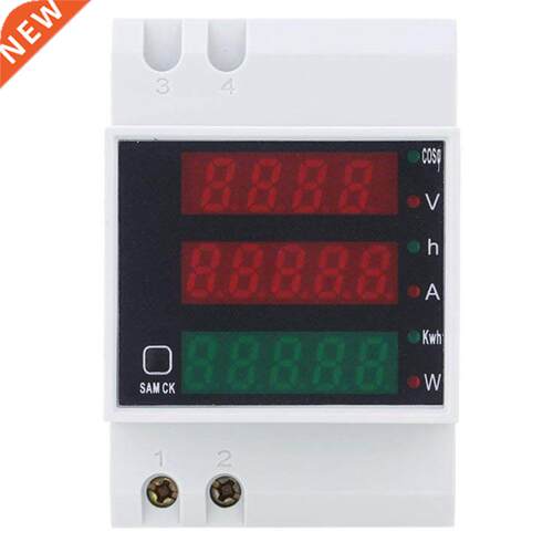 AC 200-450V power meter DIN rail type digital display ammete